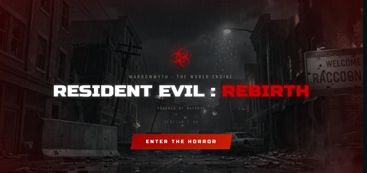 Resident Evil: Rebirth — enter the horror